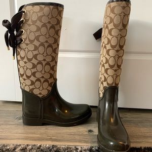 Coach Rain Boots